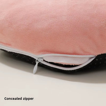 Portable 5V/2A USB Power Electric Foot Warmer under Desk Heating Pad Winter Warming Plush Flannel Leg Thermostat Heater