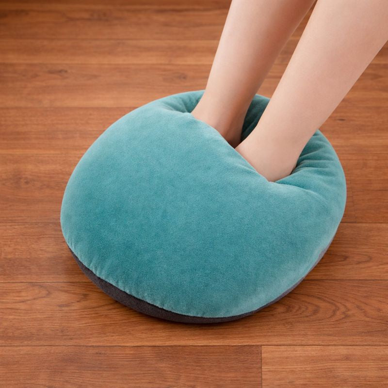 Portable 5V/2A USB Power Electric Foot Warmer under Desk Heating Pad Winter Warming Plush Flannel Leg Thermostat Heater