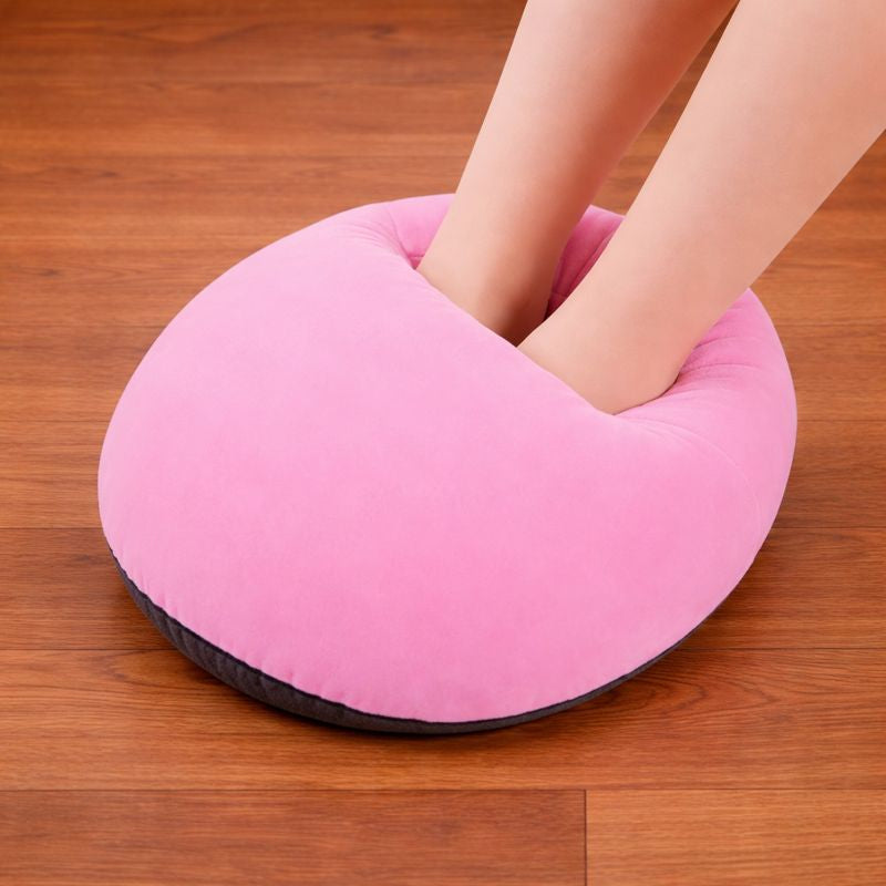 Portable 5V/2A USB Power Electric Foot Warmer under Desk Heating Pad Winter Warming Plush Flannel Leg Thermostat Heater